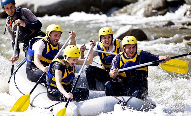 Whitewater river Rafting in Rishikesh